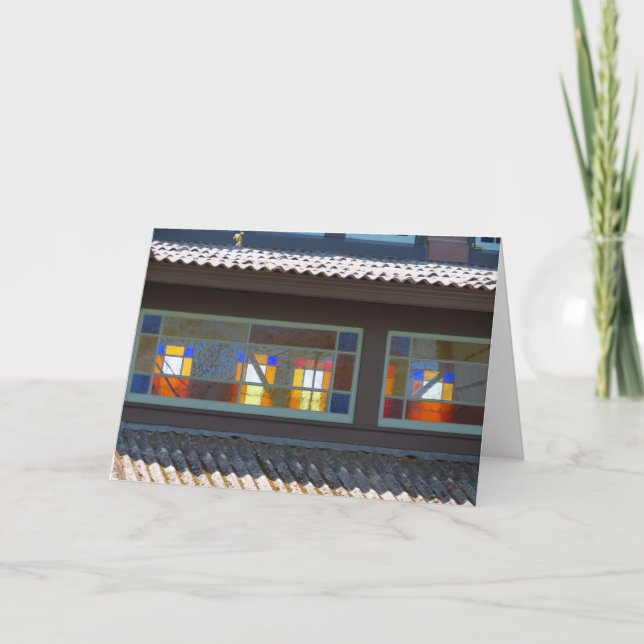 Cartão Tabernacle Stainha Glass - Vinha de Martha (Frente)