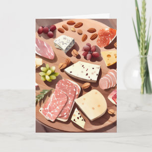 Cartão Tablier de Charcutaria Cozinha e Jantar Culinári