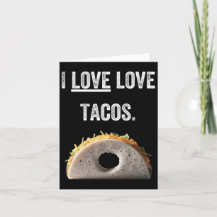 Cartão Taco Camisas Para Homens Engraçado Cinco De Mayo M