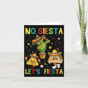 Cartão Taco Cinco 5 De Maio Não Sesta Deixe Festa Engraça