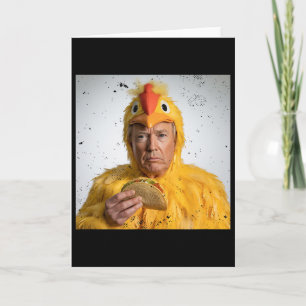 Cartão Taco Trump Sempre Desiste Piadas Tarifas Humor