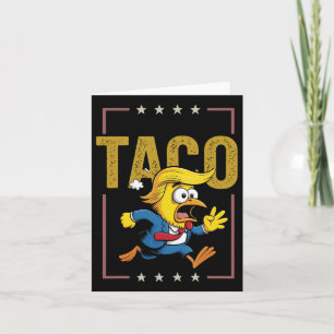 Cartão Taco Vamos Vai Taco Engraçado Político