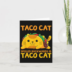 Cartão Tacocat Spells Shirt Taco Cinco De Mães