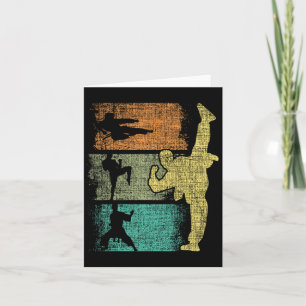 Cartão Taekwondo Mista Coreano de Artes Marciais Mistas K