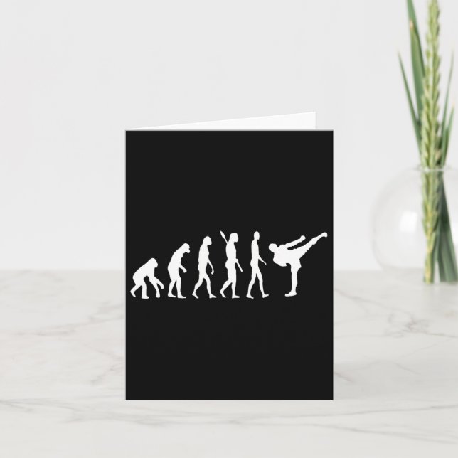 Cartão Taekwondo Mma Evolution Judo Kung Fu Tkw Kickboxin (Frente)