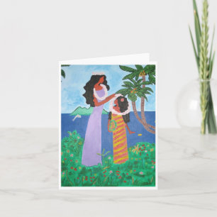 Cartão Tahiti Girls