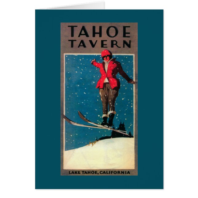 Cartão Tahoe Tavern Promo Poster (Frente)