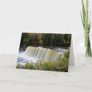 Cartão Tahquamenon Falls 2651 Greeting Card