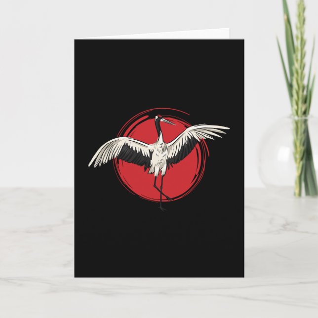 Cartão Tai Chi Crane (Frente)