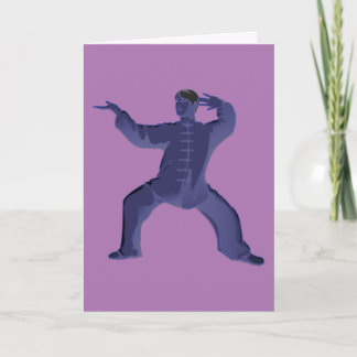 Cartão Tai Chi Man