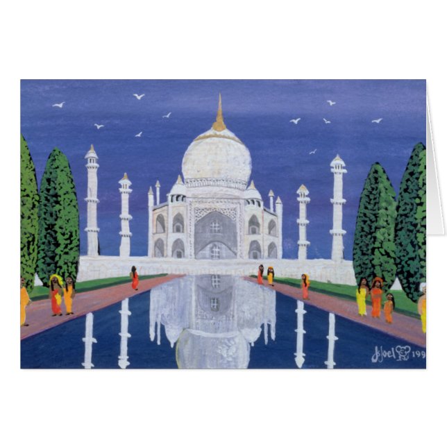Cartão Taj Mahal 1995 (Frente Horizontal)