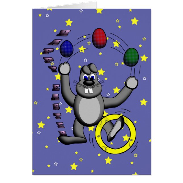 Cartão Talent Bunny (Frente)