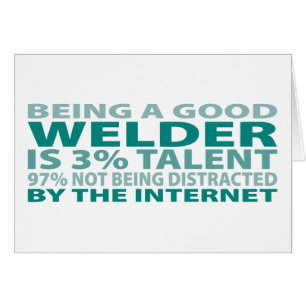 Cartão Talento do soldador 3%