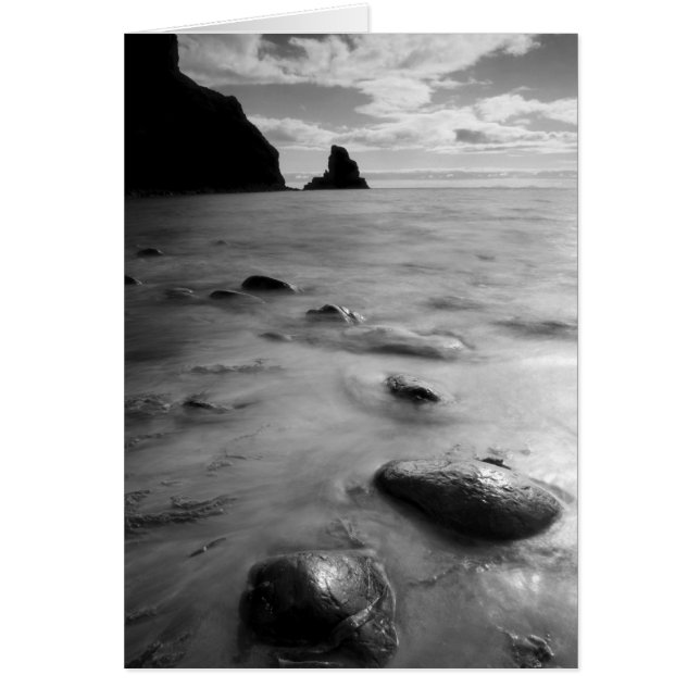 Cartão Talisker Bay, Ilha de Skye (Frente)