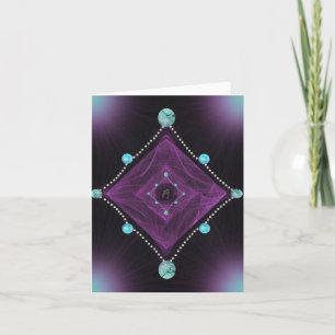 Cartão Talisman para cicatrizar Notecard