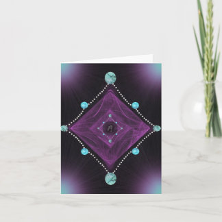 Cartão Talisman para cicatrizar Notecard