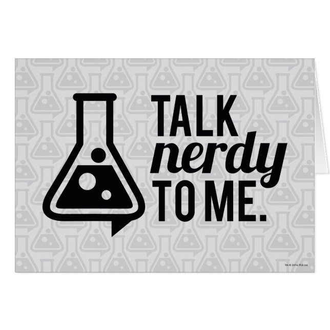 Cartão Talk Nerdy (Frente Horizontal)