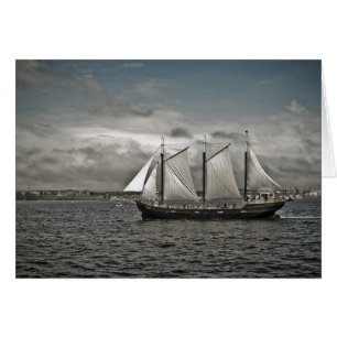 Cartão Tall Ship Silva Halifax