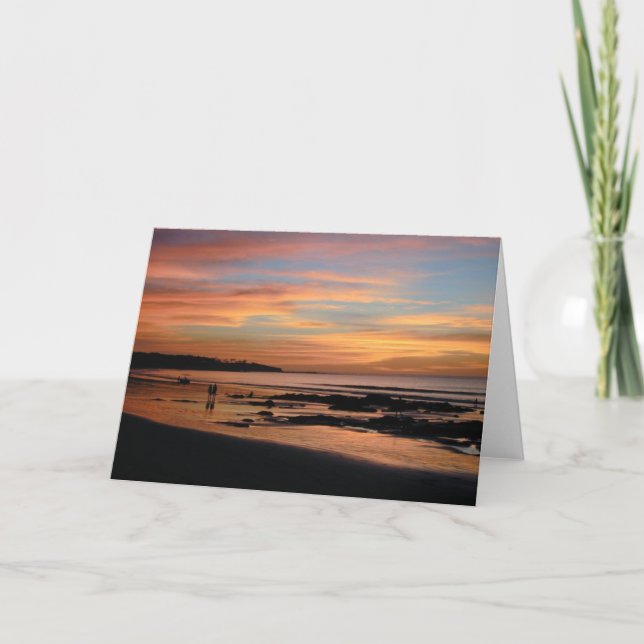 Cartão Tamarindo Playa Costa Rica grandioso (Frente)