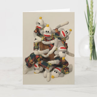 Cartão Tambor do vazio dos macacos