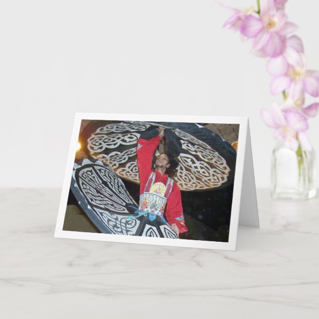 Cartão Tanoura Dancer egípcia (Orquídea)