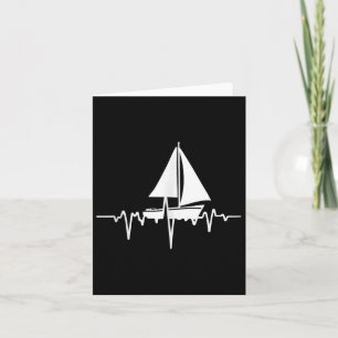 Cartão Tanque de Design de vela minimalista