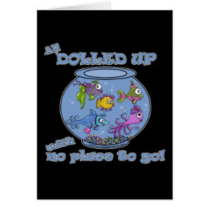 Cartão Tanque de Peixe Dourado