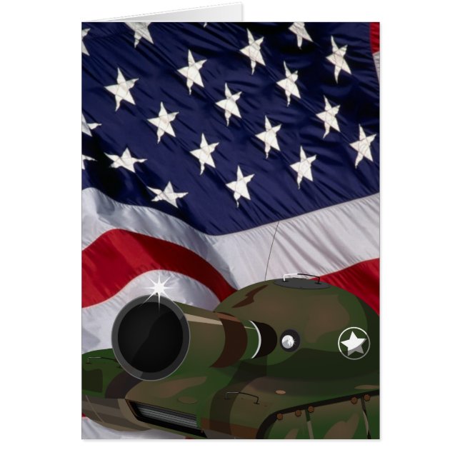 Cartão Tanque Incrível (Frente)