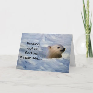 CARTÃO TANTO FALTANDO DE VOCÊ (ESTILO DE URSO POLAR)
