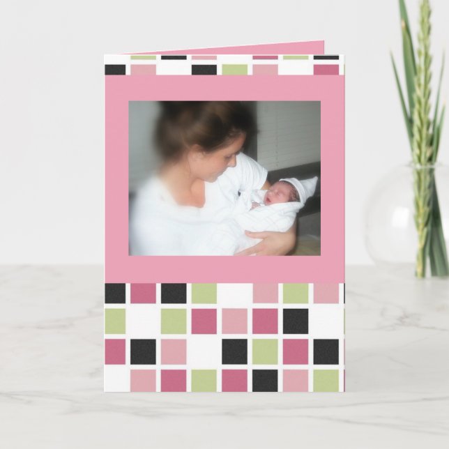 Cartão Tanto o amor da mãe dela. (Frente)