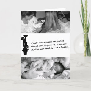 Cartão Tanto o amor da mãe dela.