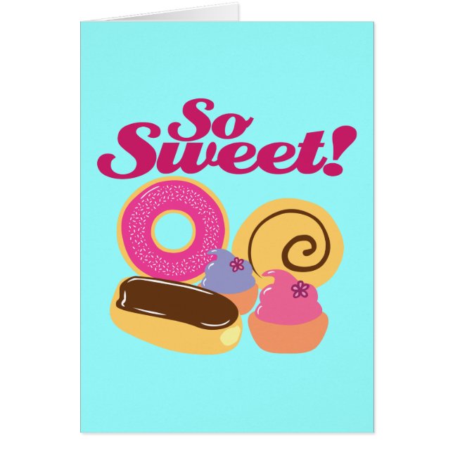 Cartão Tão Doce Desserts (Frente)
