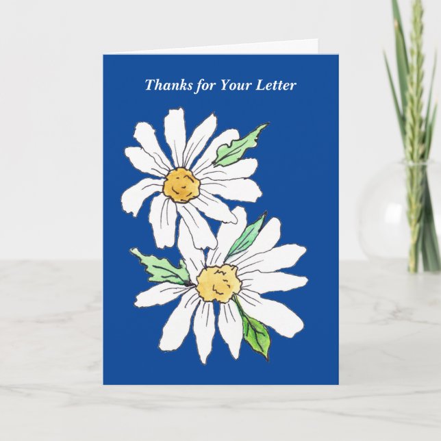 Cartão tão feliz em ouvir de você (Frente)