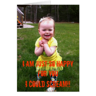 Cartão Tão feliz para você II