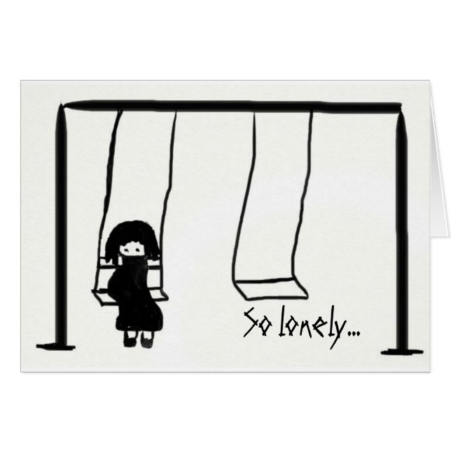 Cartão Tão só… sem você (Frente Horizontal)