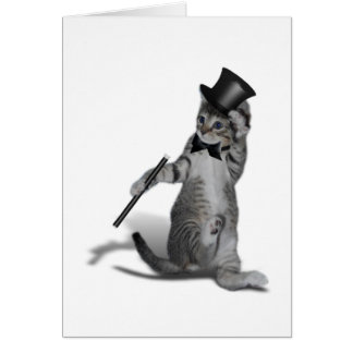 Cartão Tap Dancing Cat