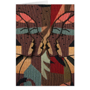 Cartão Tapeçaria Africana