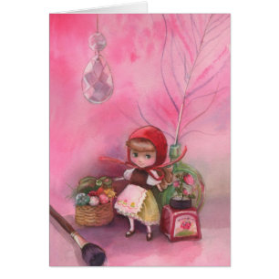 Cartão Tarde da morango