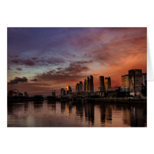 Cartão Tarde do verão