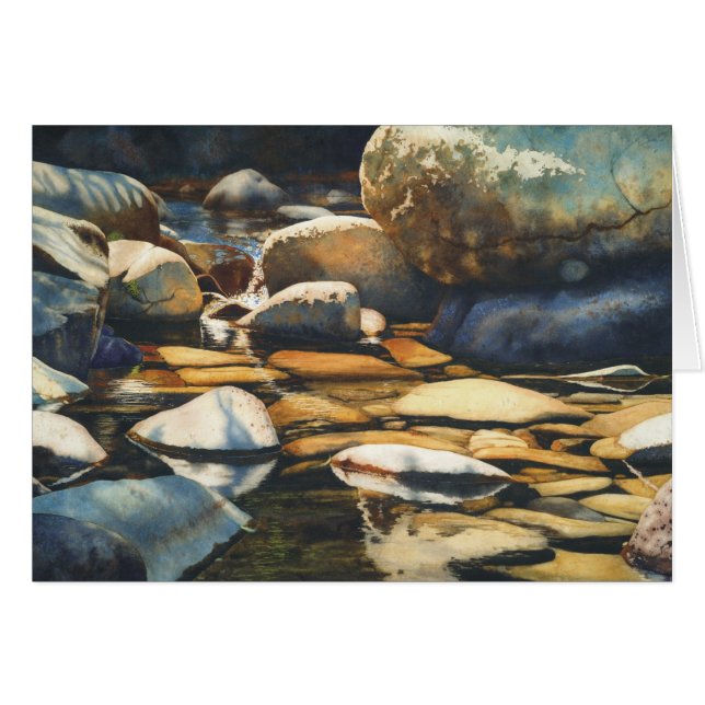 Cartão Tarde na angra de Eagle (Frente Horizontal)