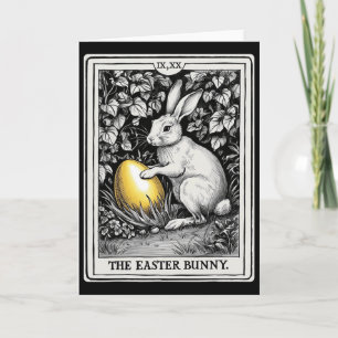 Cartão Tarot Coelho da Páscoa Feliz Ovos da Primav