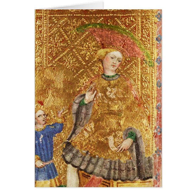 CARTÃO TAROTA/REI ANTIQUANTO DE RENAISSÂNCIA (Frente)