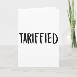Cartão Tarrificado Tarifado Trump Anti Tarifa Aterrorizad