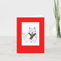 Cartão Tartan Scotty