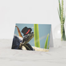 Tartaruga com Vazio Monocle e Top Hat