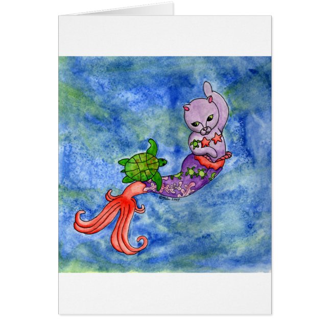 Cartão Tartaruga Mercat (Frente)