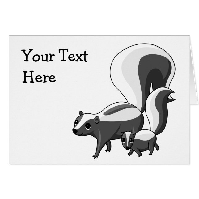 Cartão Tater e pequeno (Frente Horizontal)