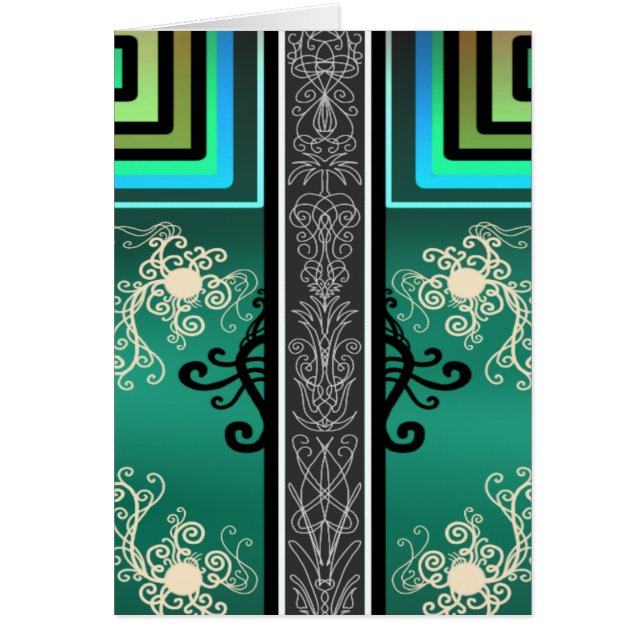 Cartão Tattoo Jade Design (Frente)