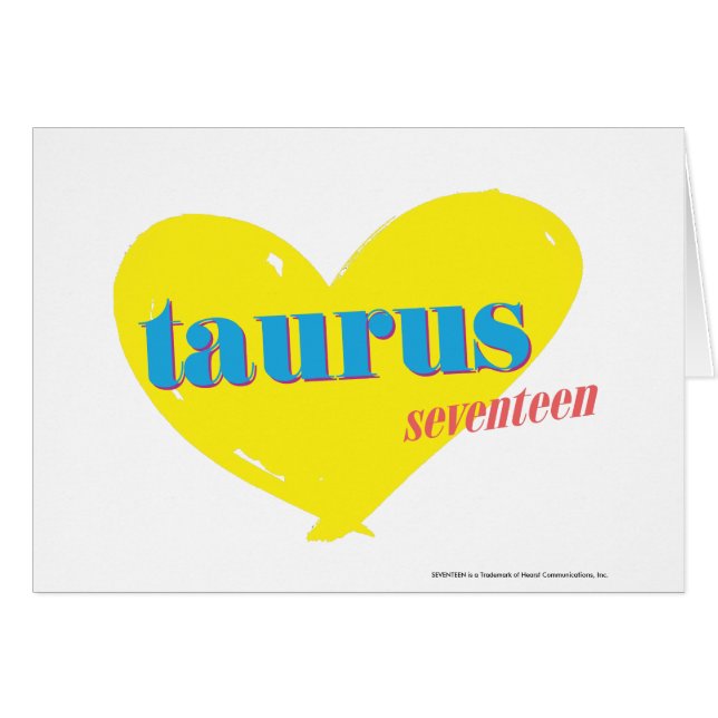 Cartão Taurus 3 (Frente Horizontal)