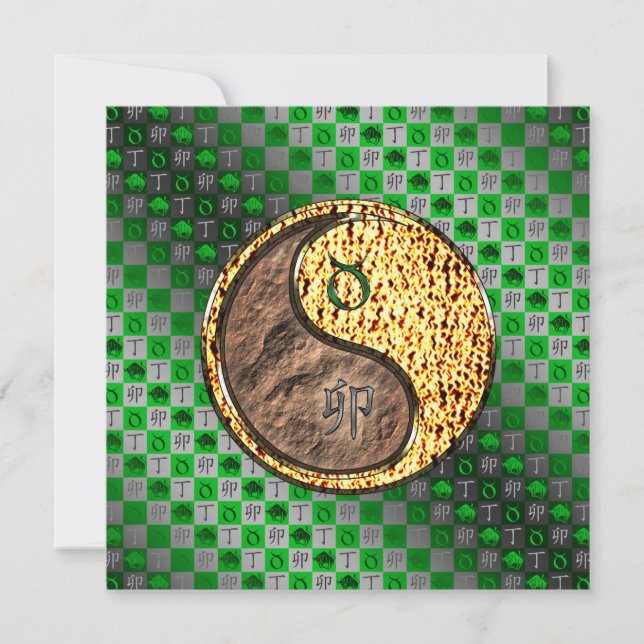 Cartão Taurus & Fire Rabbit (Frente)